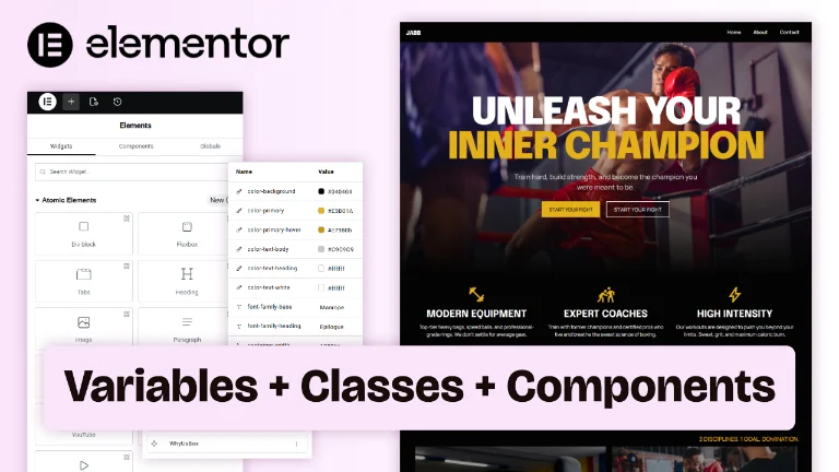Elementor v4 Landing page